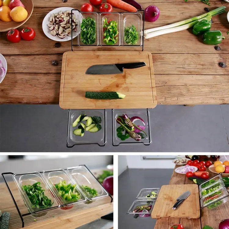 Multifunctional Cutting Board + PC Box 5 PCS Try Unyque