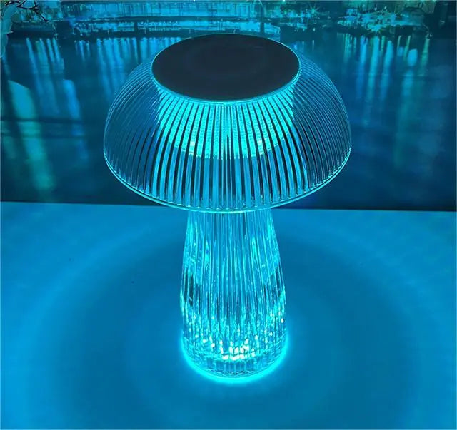 JellyGlow - RGB LED Tischlampe im medusainspirierten Design Try Unyque