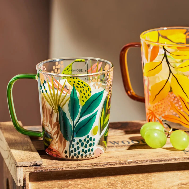 Summer Autumn Glass Mug & Measuring Cup Winter DEALS Up to 70% Off + US Free Shipping