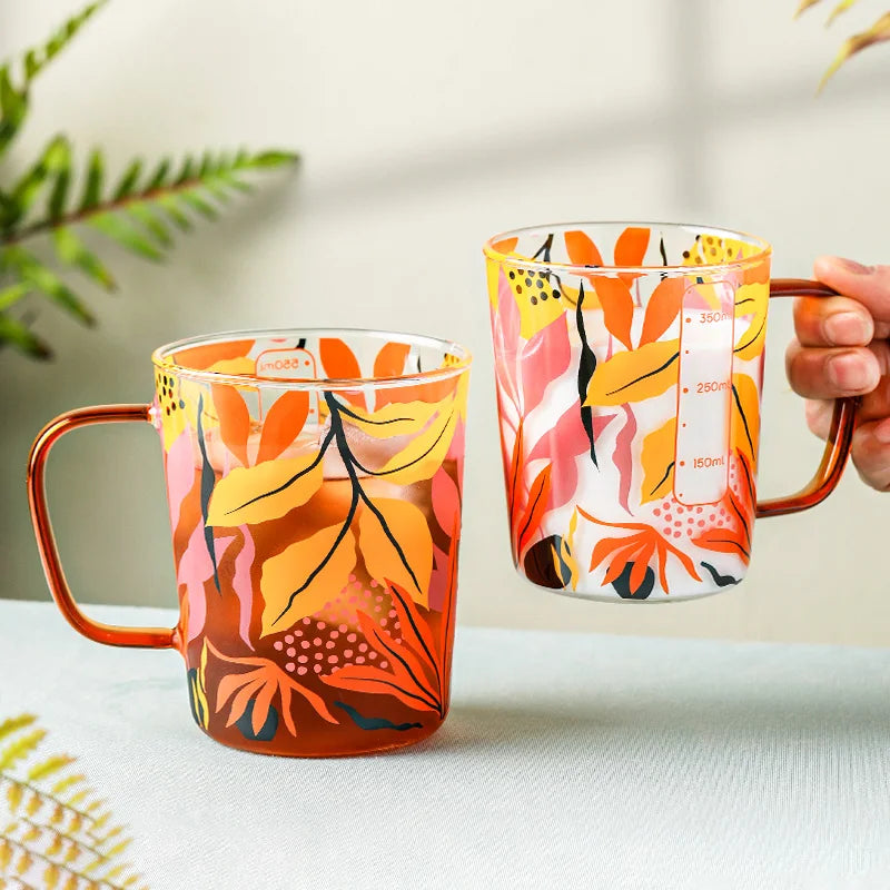 Summer Autumn Glass Mug & Measuring Cup Winter DEALS Up to 70% Off + US Free Shipping