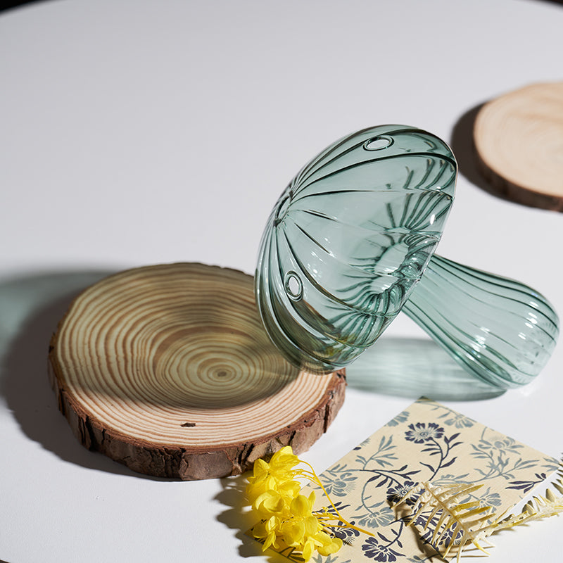 Velo Mushroom Glass Vase