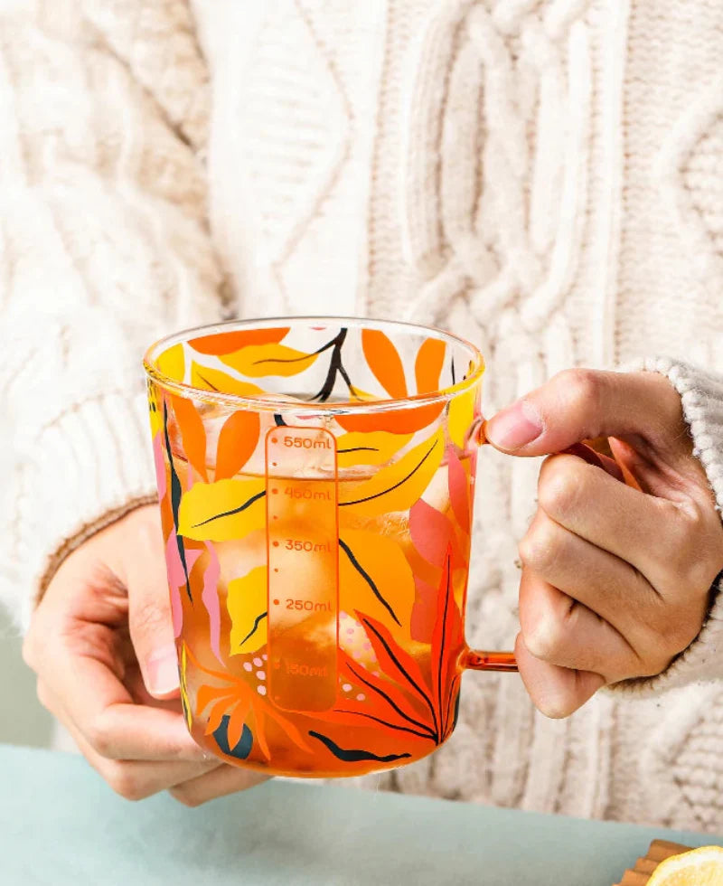 Summer Autumn Glass Mug & Measuring Cup Winter DEALS Up to 70% Off + US Free Shipping