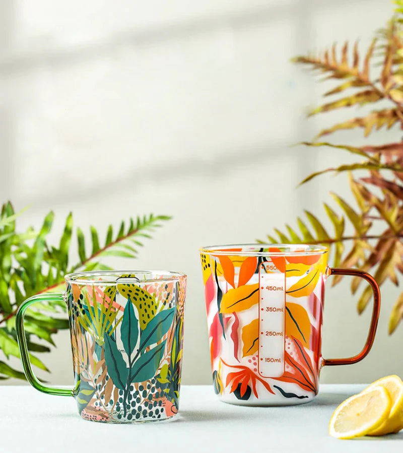 Summer Autumn Glass Mug & Measuring Cup Winter DEALS Up to 70% Off + US Free Shipping