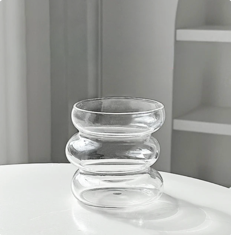 Ripple Balance Glass Cup Winter DEALS Up to 70% Off + US Free Shipping