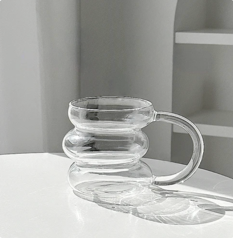 Ripple Balance Glass Cup Winter DEALS Up to 70% Off + US Free Shipping